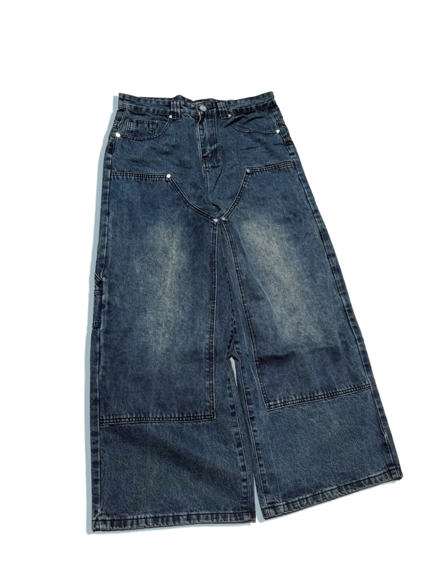 PRE ORDER blue washed kutter doubleknees
